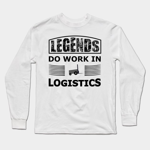 Logistics and transports Long Sleeve T-Shirt by Karpatenwilli